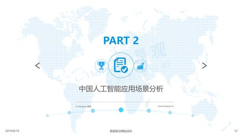 2019年中国人工智能应用市场专题分析